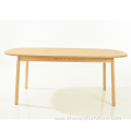 High quality modern design solid wood dining table